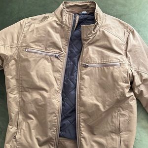 Kuhl Mens tan jacket size medium